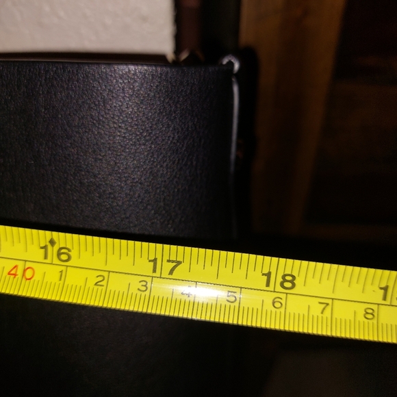 Michael Kors Collection Large Black Leather work satchel. - Picture 8 of 12